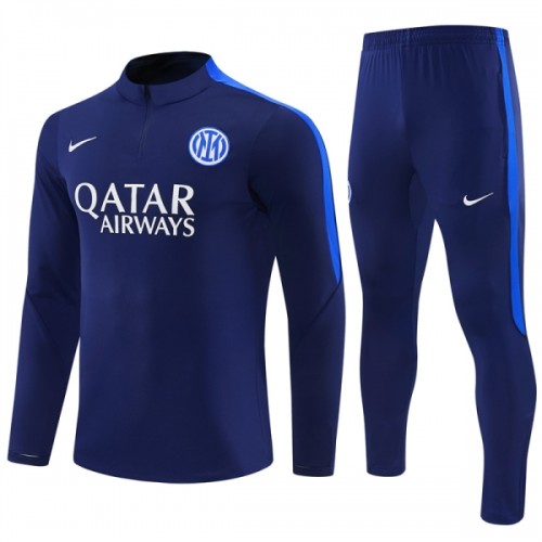Inter Milan Komplet trenirke za trening 2026-27 Quarter-zip Plava Inter Milan Komplet trenirke za trening 2026-27 Quarter-zip Plava