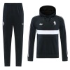 Juventus Hoodie Komplet trenirke za trening 2026-27 Crna Juventus Hoodie Komplet trenirke za trening 2026-27 Crna