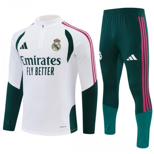 Real Madrid Komplet trenirke za trening 2026-27 Quarter-zip Bijela Real Madrid Komplet trenirke za trening 2026-27 Quarter-zip Bijela
