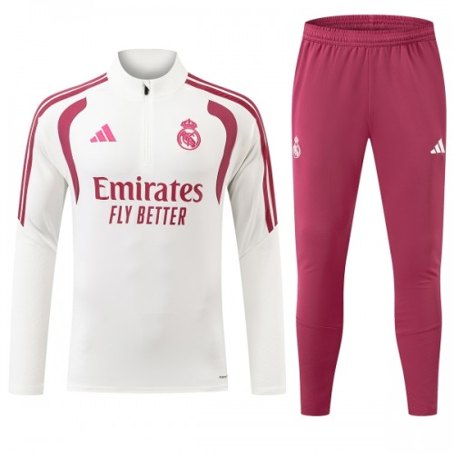 Real Madrid Komplet trenirke za trening 2026-27 Quarter-zip Bijela Real Madrid Komplet trenirke za trening 2026-27 Quarter-zip Bijela