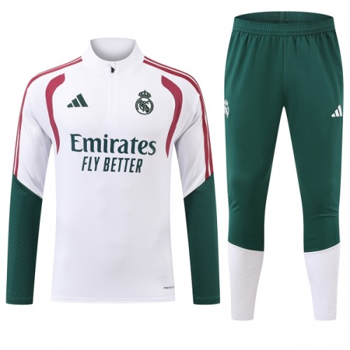 Real Madrid Komplet trenirke za trening 2026-27 Quarter-zip Bijela Real Madrid Komplet trenirke za trening 2026-27 Quarter-zip Bijela