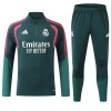 Real Madrid Komplet trenirke za trening 2026-27 Quarter-zip Zelena Real Madrid Komplet trenirke za trening 2026-27 Quarter-zip Zelena