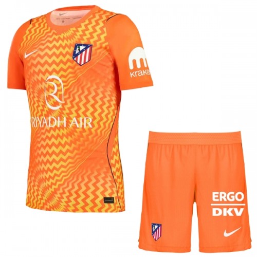 Dječji Dresovi Atlético Madrid Golmanski 2026-27 - Kratki Rukavima Naranča Dječji Dresovi Atlético Madrid Golmanski 2026-27 - Kratki Rukavima Naranča