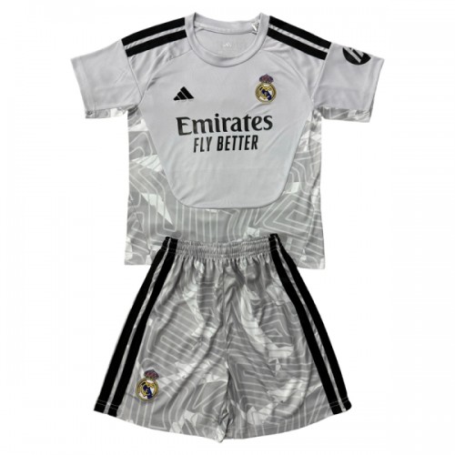Dječji Dresovi Real Madrid Gray Version Golmanski 2026-27 - Kratki Rukavima Dječji Dresovi Real Madrid Gray Version Golmanski 2026-27 - Kratki Rukavima