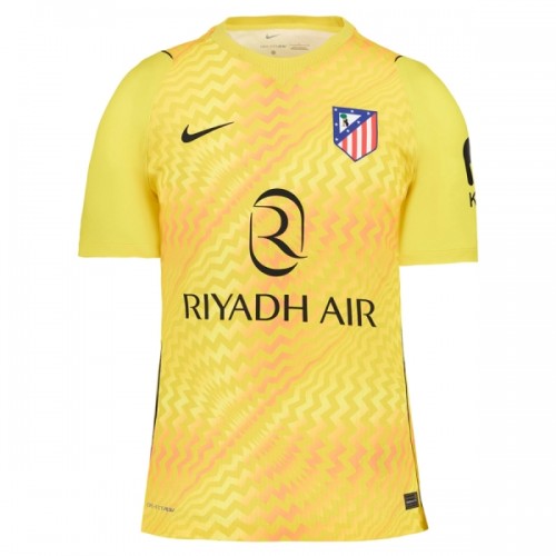 Dresovi Atlético Madrid Golmanski 2026-27 - Kratki Rukavima Žuta Dresovi Atlético Madrid Golmanski 2026-27 - Kratki Rukavima Žuta