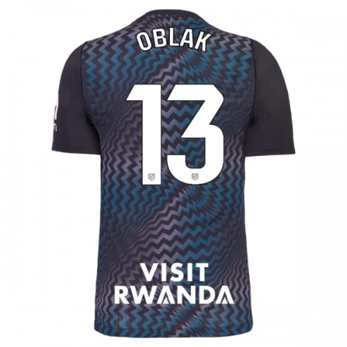 Dresovi Atlético Madrid Oblak 13 Golmanski 2026-27 - Kratki Rukavima Crna Dresovi Atlético Madrid Oblak 13 Golmanski 2026-27 - Kratki Rukavima Crna