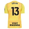 Dresovi Atlético Madrid Oblak 13 Golmanski 2026-27 - Kratki Rukavima Žuta Dresovi Atlético Madrid Oblak 13 Golmanski 2026-27 - Kratki Rukavima Žuta