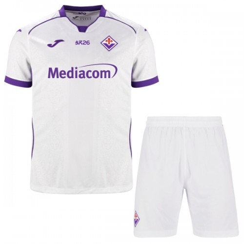 Dječji Dresovi AC Fiorentina Gostujući 2026-27 - Kratki Rukavima Dječji Dresovi AC Fiorentina Gostujući 2026-27 - Kratki Rukavima
