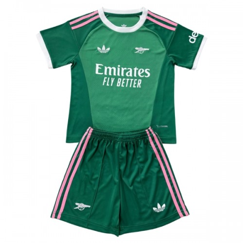 Dječji Dresovi Arsenal Golmanski 2026-27 - Kratki Rukavima Zelena Dječji Dresovi Arsenal Golmanski 2026-27 - Kratki Rukavima Zelena