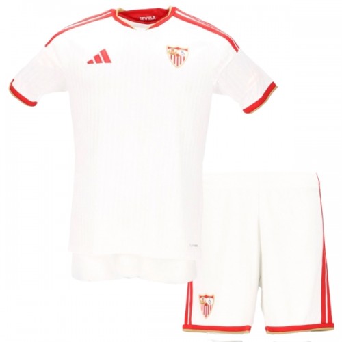 Dječji Dresovi Sevilla FC Domaći 2026-27 - Kratki Rukavima Dječji Dresovi Sevilla FC Domaći 2026-27 - Kratki Rukavima