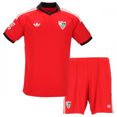 Dječji Dresovi Sevilla FC Gostujući 2026-27 - Kratki Rukavima Dječji Dresovi Sevilla FC Gostujući 2026-27 - Kratki Rukavima