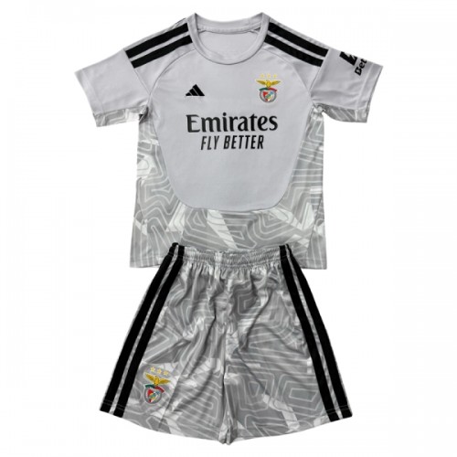Dječji Dresovi SL Benfica Gray Version Golmanski 2026-27 - Kratki Rukavima Dječji Dresovi SL Benfica Gray Version Golmanski 2026-27 - Kratki Rukavima