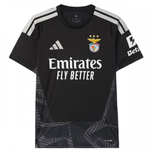 Dresovi SL Benfica Golmanski 2026-27 - Kratki Rukavima Crna Dresovi SL Benfica Golmanski 2026-27 - Kratki Rukavima Crna