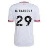 Dresovi Liverpool B. Barcola 29 Gostujući 2026-27 - Kratki Rukavima Dresovi Liverpool B. Barcola 29 Gostujući 2026-27 - Kratki Rukavima