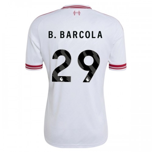 Dresovi Liverpool B. Barcola 29 Gostujući 2026-27 - Kratki Rukavima Dresovi Liverpool B. Barcola 29 Gostujući 2026-27 - Kratki Rukavima