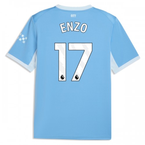 Dresovi Manchester City Enzo 17 Domaći 2026-27 - Kratki Rukavima Dresovi Manchester City Enzo 17 Domaći 2026-27 - Kratki Rukavima