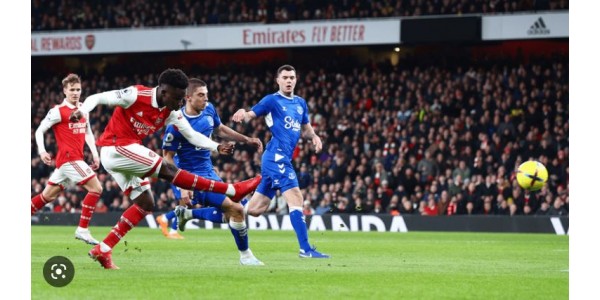 Premier liga: Arsenal 4-0 Everton, Martinelli postigao 2 gola, Saka i Ødegaard po 1 gol