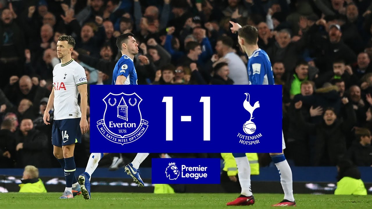 Premier liga: Tottenham 1-1 Everton u gostima, zamijenivši Manchester United na 4. mjestu
