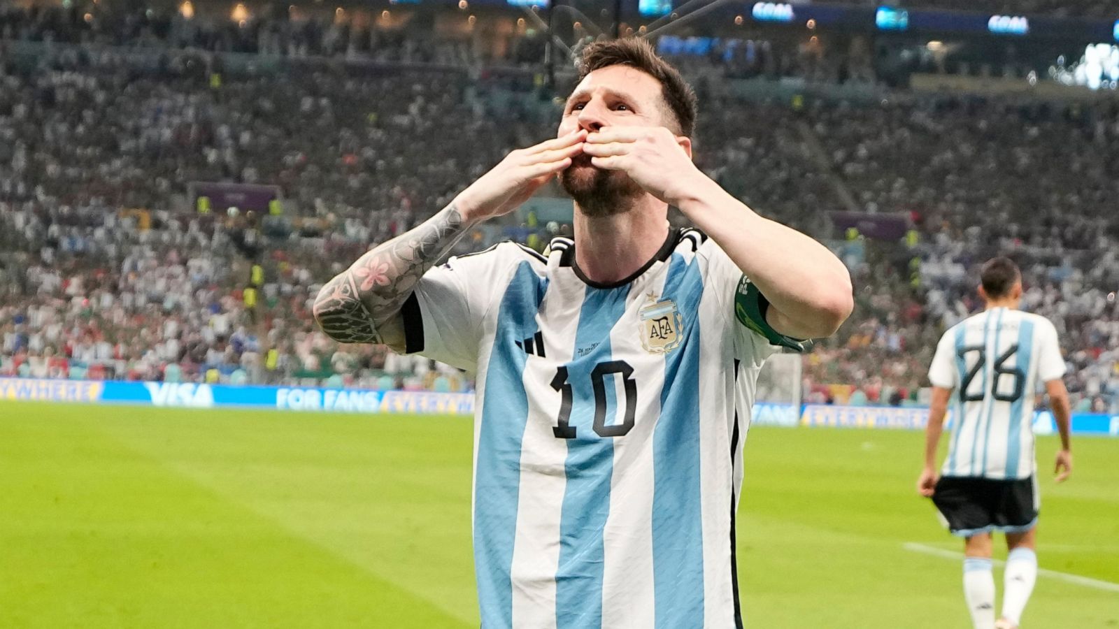 Povratak pobjede Plavo-bijelih, Argentina 2-0 Meksiko